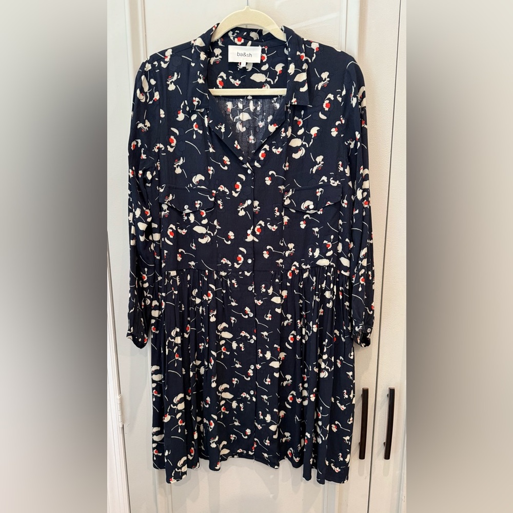 ba&sh Mini Shirt Dress
